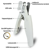 NailPro 4 in 1 LED nail clipper